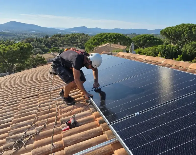 Installateur panneaux solaires Nyer — pose photovoltaïque sur toiture