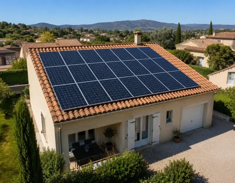 Prime à l'autoconsommation panneaux solaires Nyer — aide financière de l'État